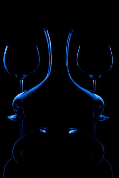 Verre bleue - Ulrich Kiene