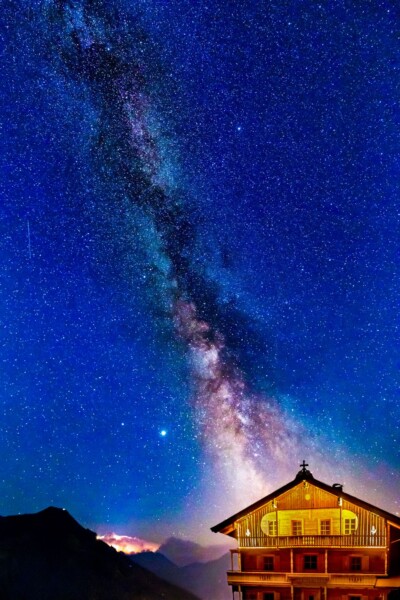Milchstraße über dem Brixental - Matthias Kuen
